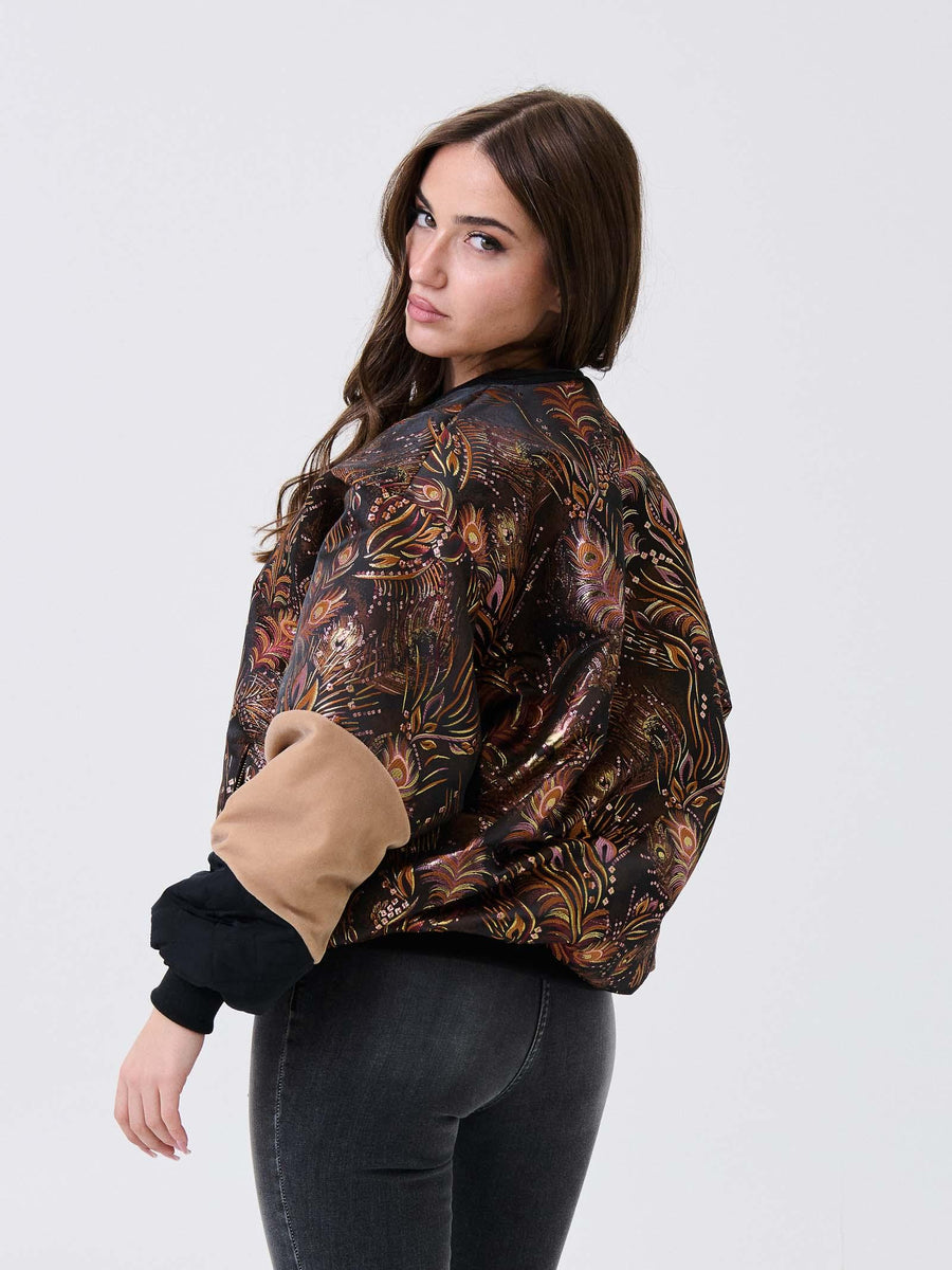 Bomber "Florix" Bohemian Vì multicolore SDBO8007 UNI Bohemian V 