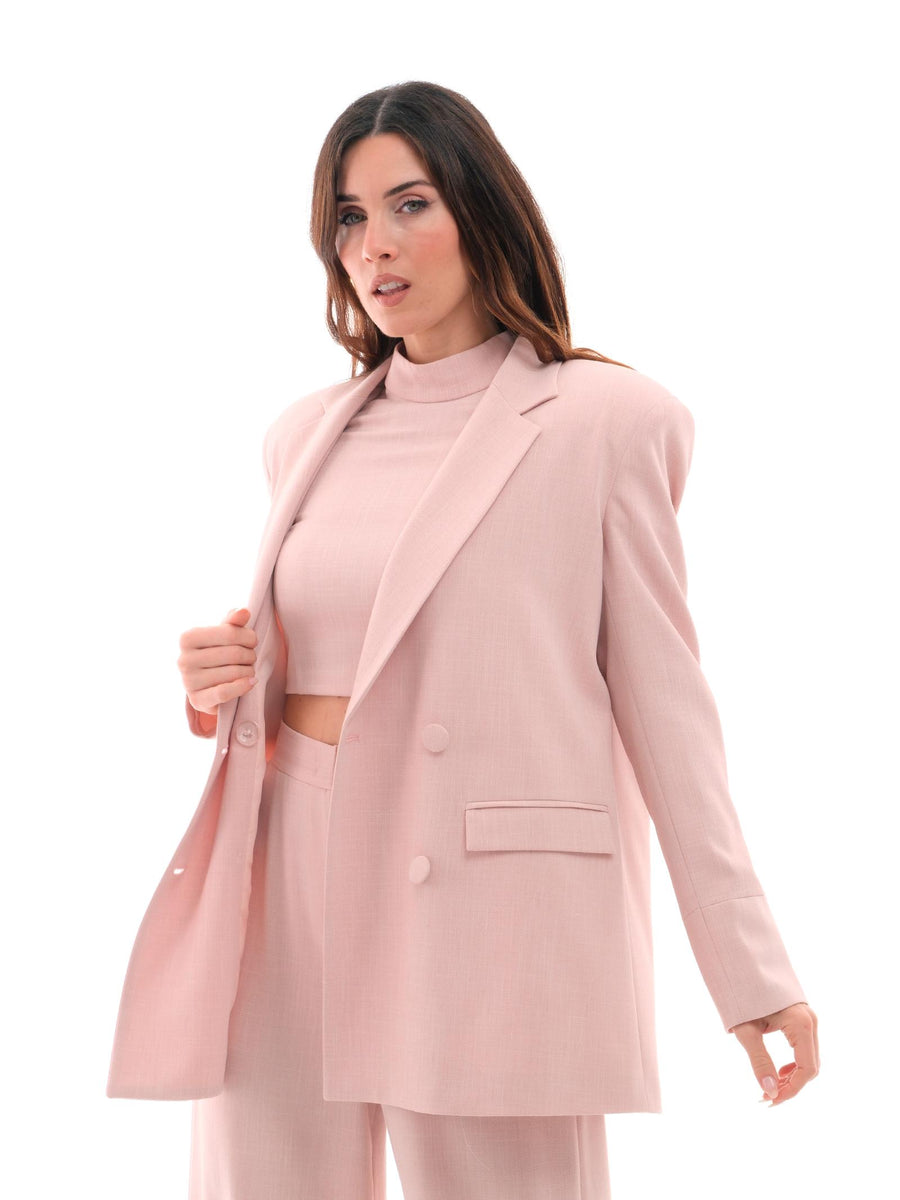 Blazer "salonicco" Bohemain Vì rosa pastello GI203 PINK Bohemian V 