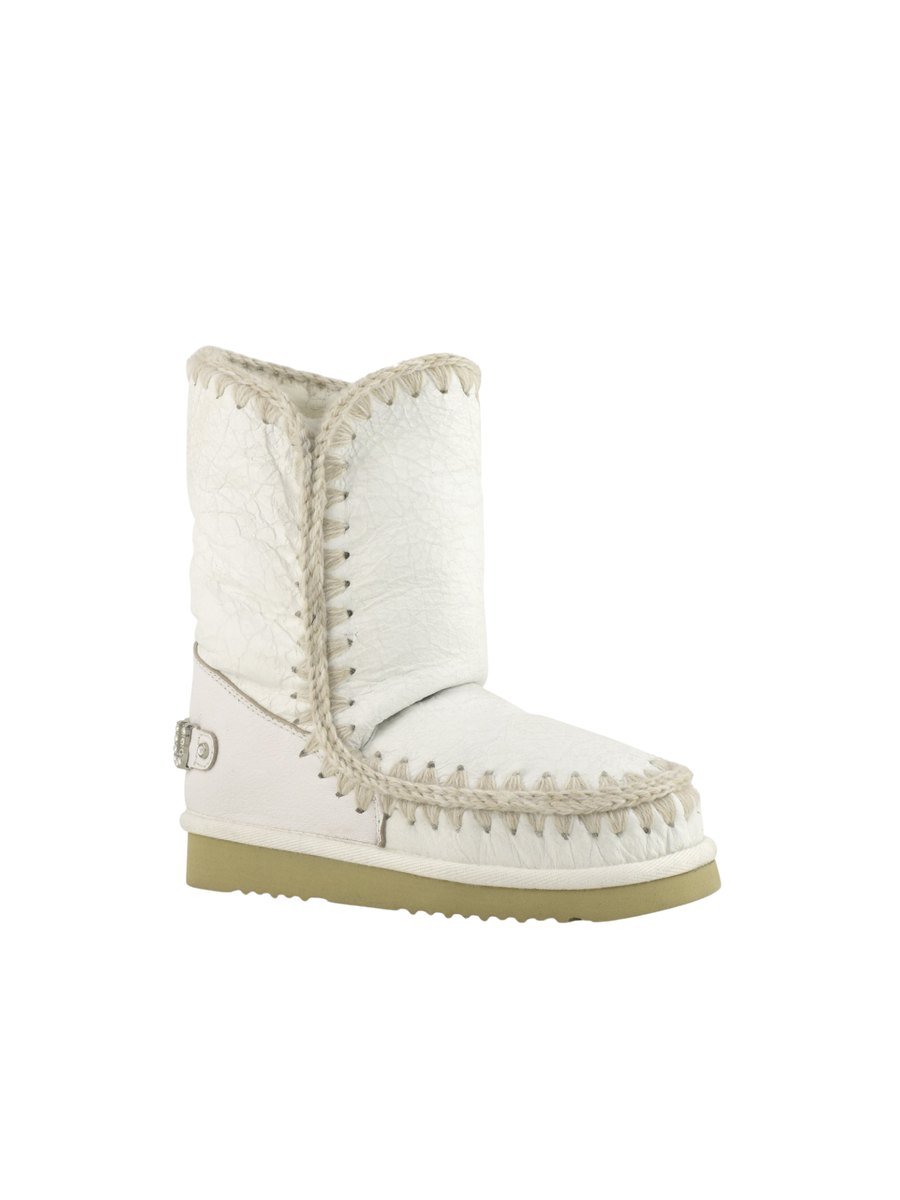 Mou " Eskimo 24- Rhinestones logo" bianco MU.FW101037C WXWHI Mou 