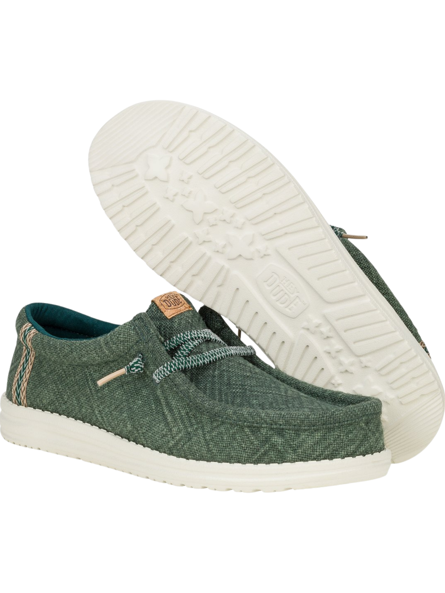 Sneakers "wally jute" Hey Dude verdi HD43085 336 Hey Dude 