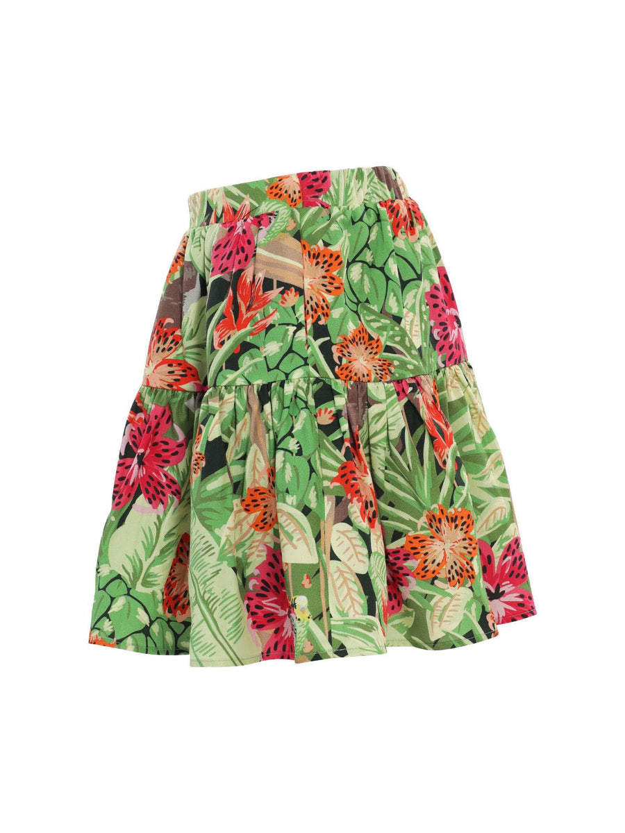 Gonna jungle con balza K13086 675 Kenzo 