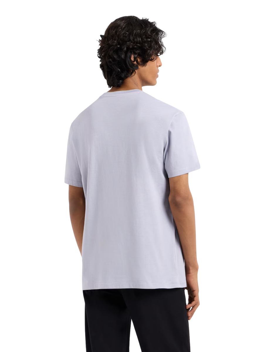 T-shirt Armani Exchange lilla con logo sul petto 8NZT91Z8H4Z UA047 Armani Exchange 