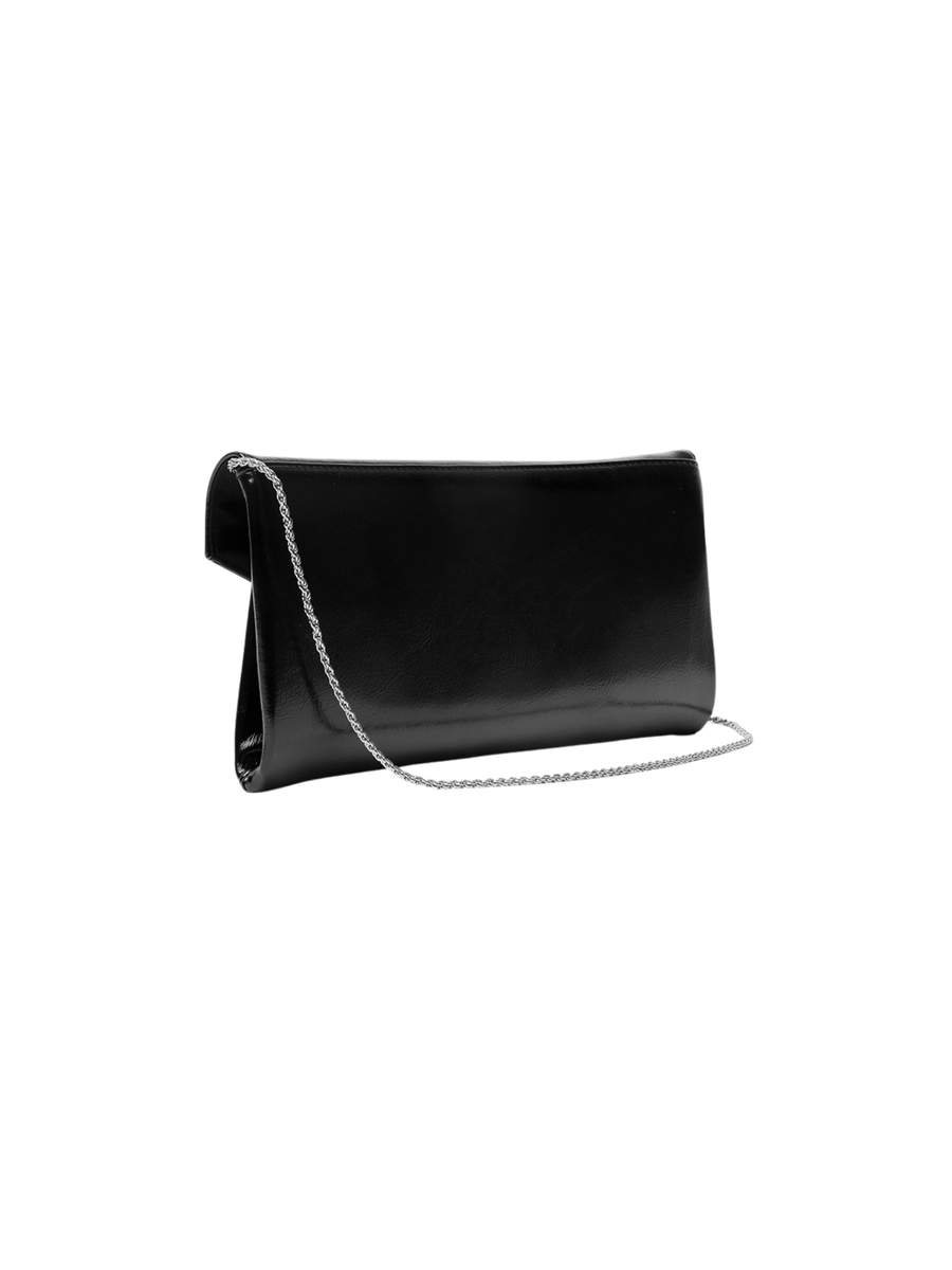 Pochette "Yonca" nera in vernice YONCA NERO TwentyFourhaitch 