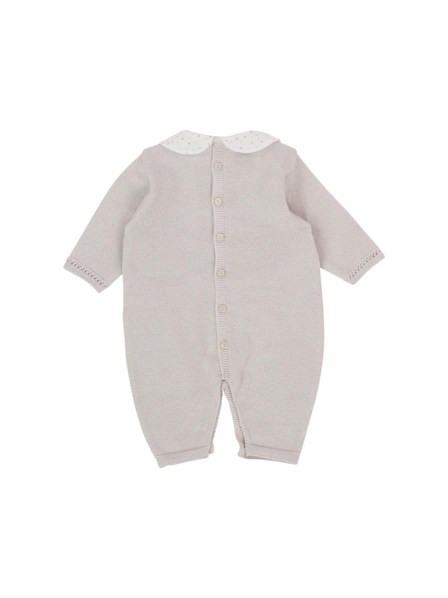 Tutina rosa cipria con ricamo EL1810 C4003 Marlù 