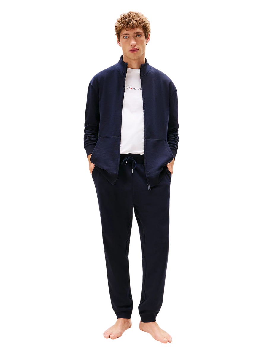Joggers lounge Original Tommy Hilfiger blu navy con logo UM0UM03664 DW5 Tommy Hilfiger 