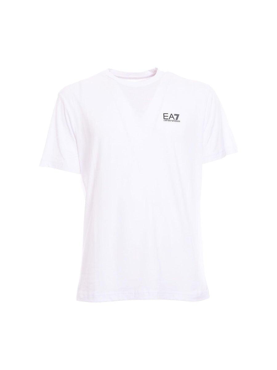 T-shirt Emporio Armani bianca logo 8NPT25 1100 Armani EA7 