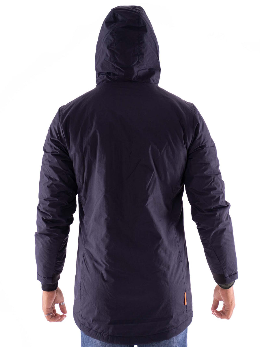 Parka nylon blu Suns NOMENTANOPLUS3U 00105 Suns 