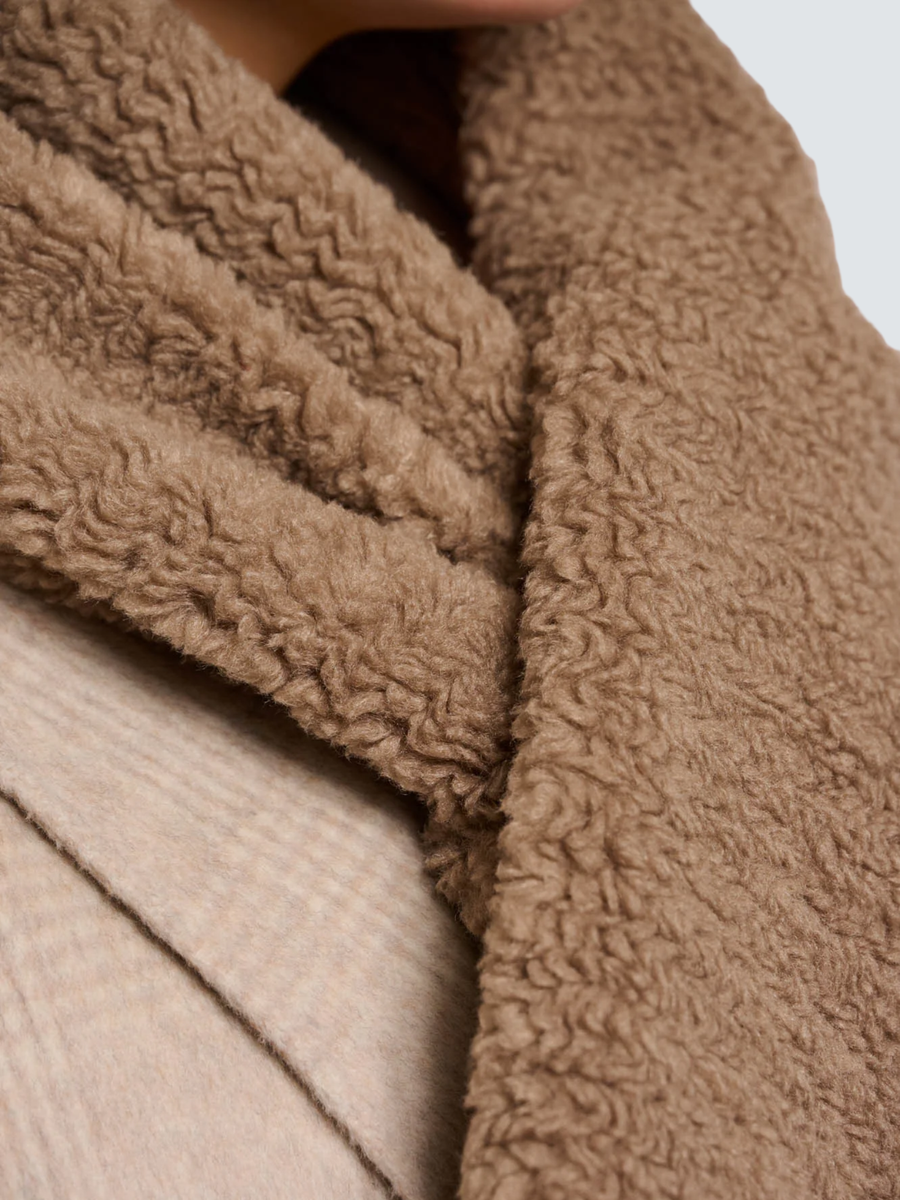 Sciarpa "Asho teddy" Rino & Pelle marrone Asho.7002512 Toffee Rino & Pelle 