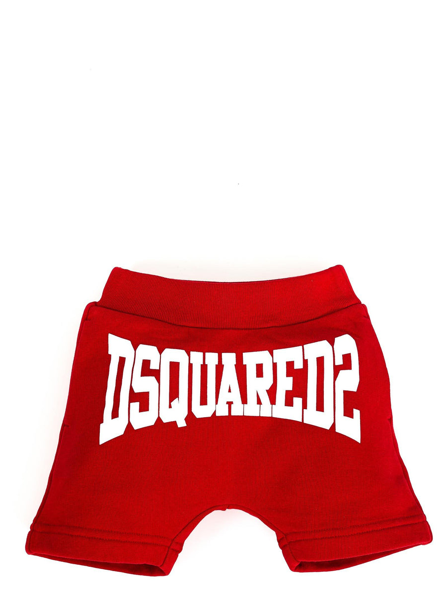 Shorts in tuta rosso cavallo basso DQ0226D002Y DQ405 Dsquared 
