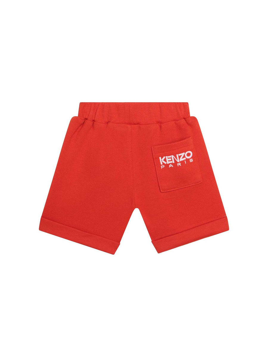 Bermuda rosso in cotone K04210 987 Kenzo 