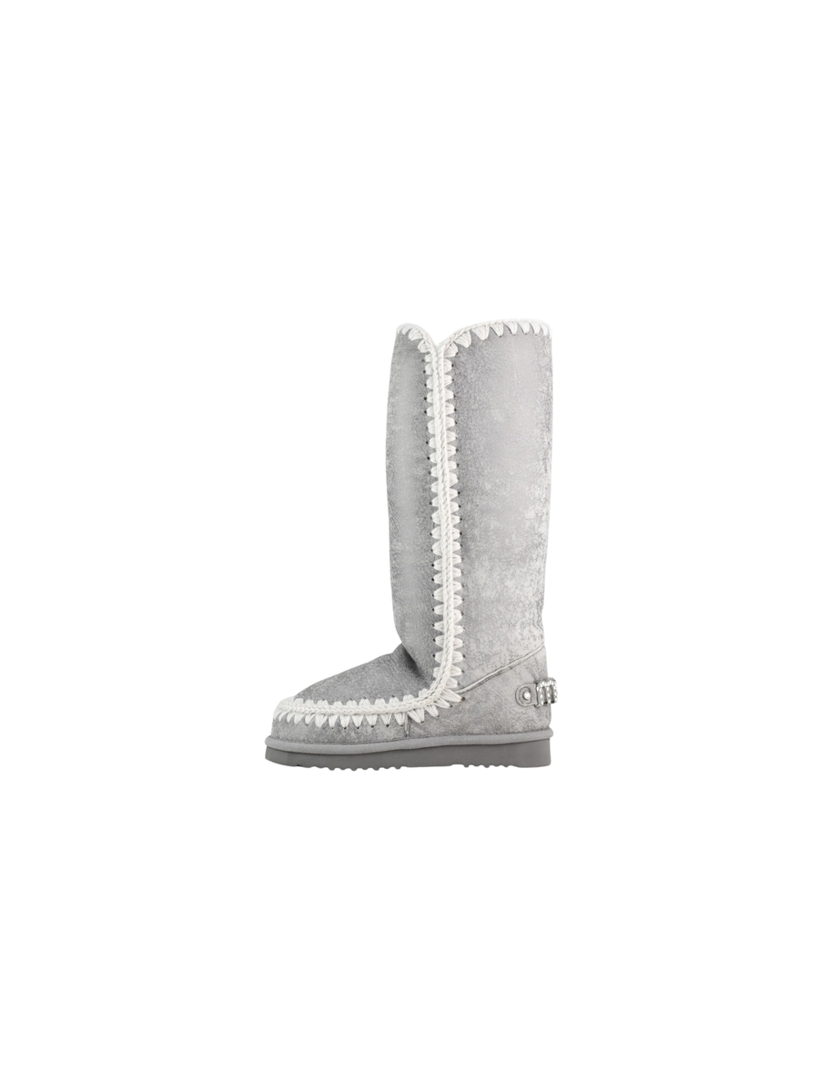 Mou "Eskimo 40 - Rhinestones Logo" grigio MU.FW101052B SSIL Mou 