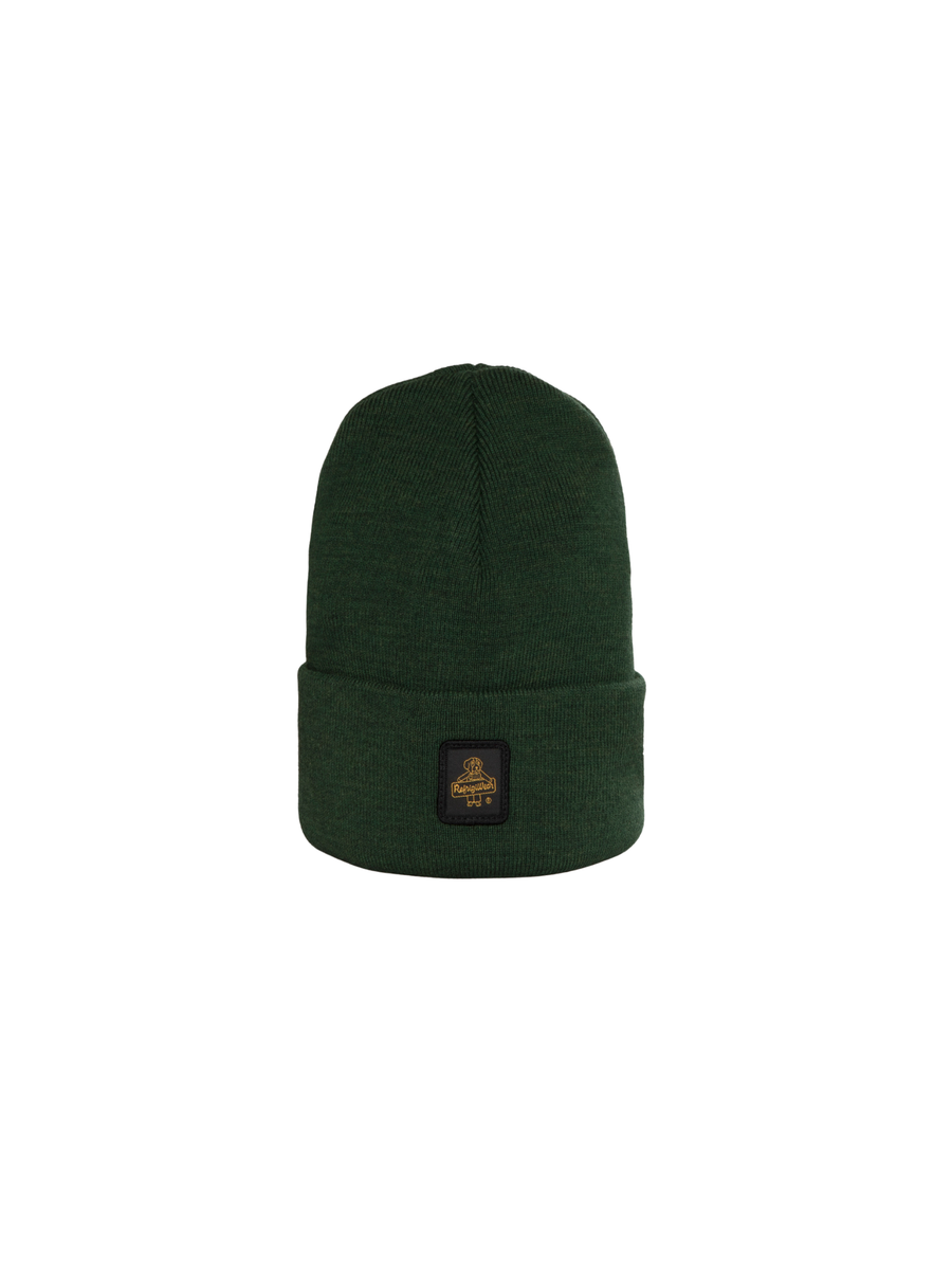Cappello Refrigiwear verde con risvolto e logo frontale B31908MA9083 E03350 Refrigiwear 