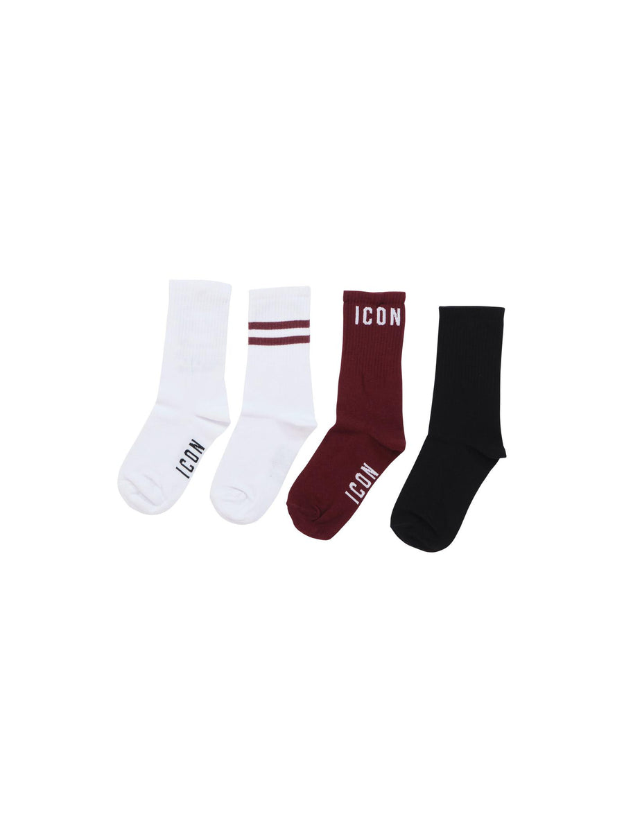 Set 3 paia calzini Icon C00847 MULTI Icon 