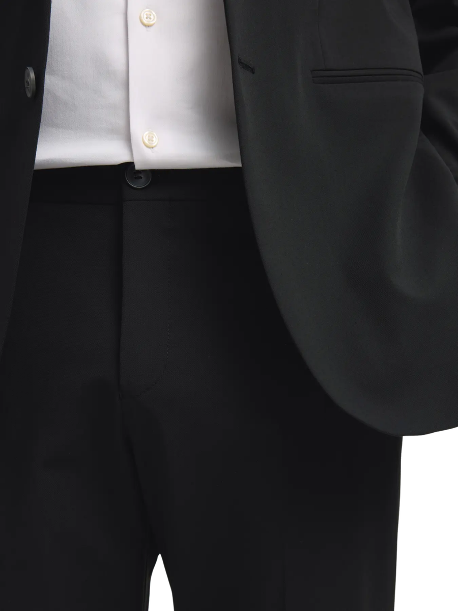 Pantalone "Liam" Selected nero 16087825 BACK Selected 