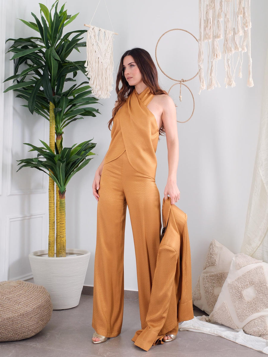 Blazer "jacquard" Bohemian Vì senape GI217 DESERT Bohemian V 