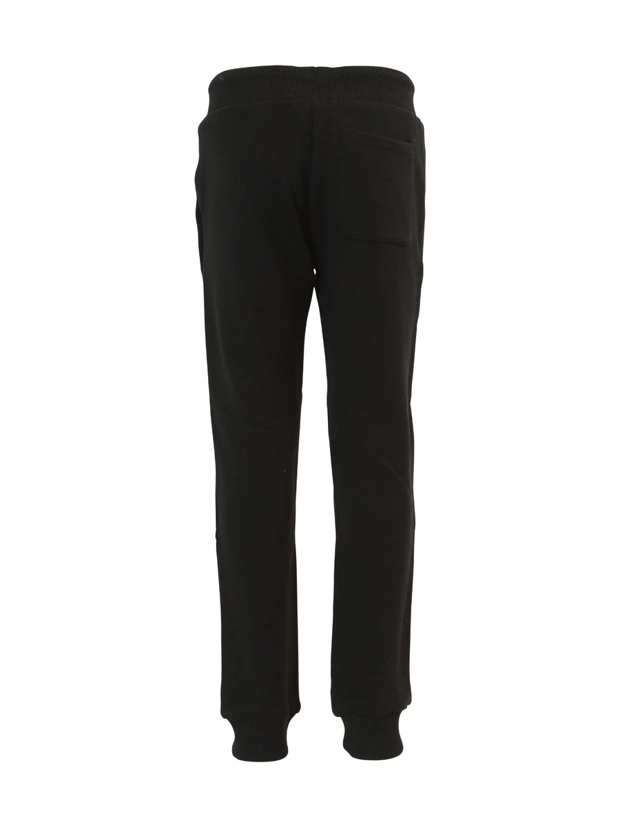 Pantalone tuta nero con monogramma Ck IB0IB01282 BEH Calvin Klein 