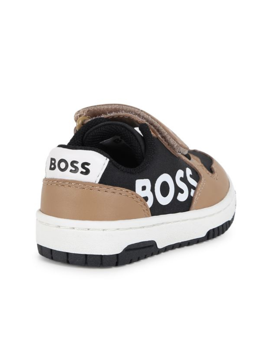 Scarpe Boss beige chiusura a strappo con lacci J51343 09B Boss 