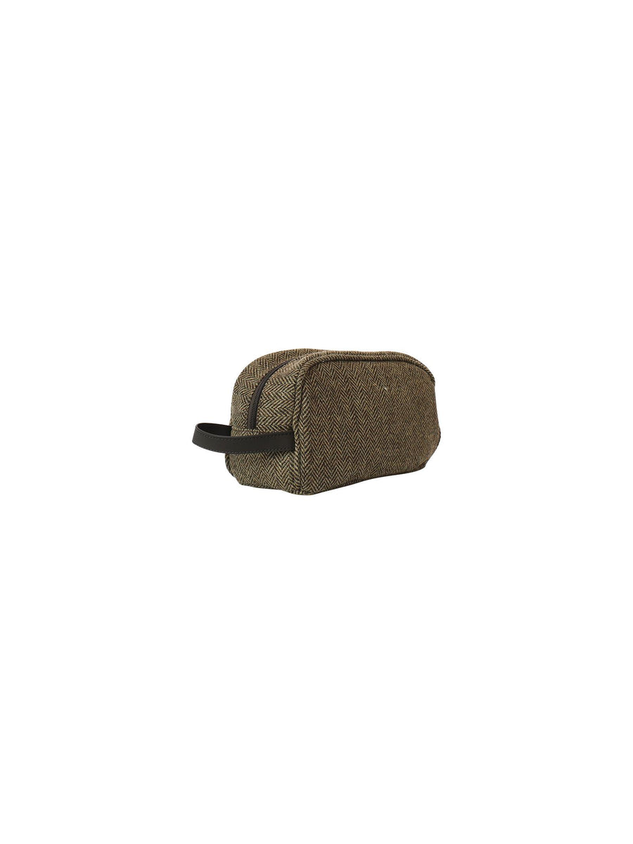 Beauty case in tessuto fantasia spina di pesce WES0002 10473E MC2 SAINT BARTH 