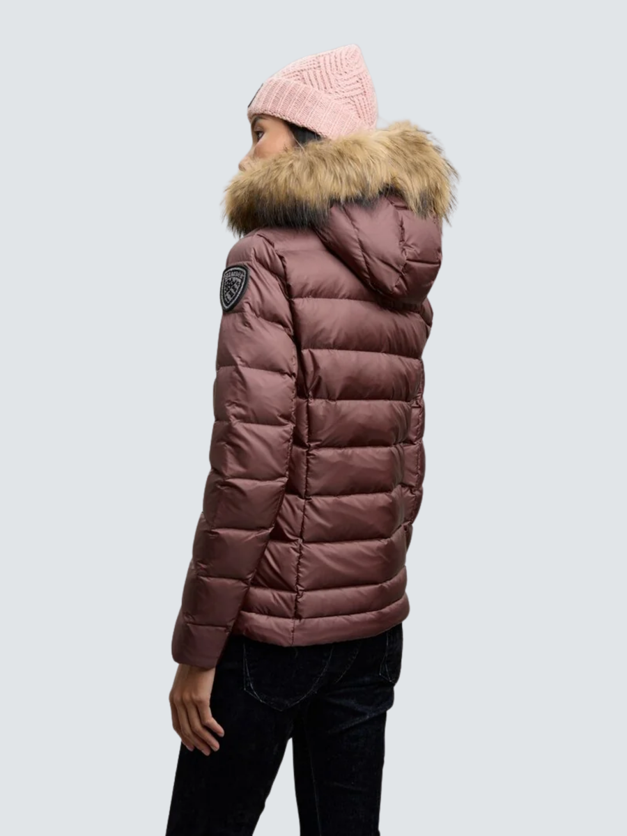 Giubbino a righe "Arcadia" Blauer rosso BLDC03099 50ALT Blauer 