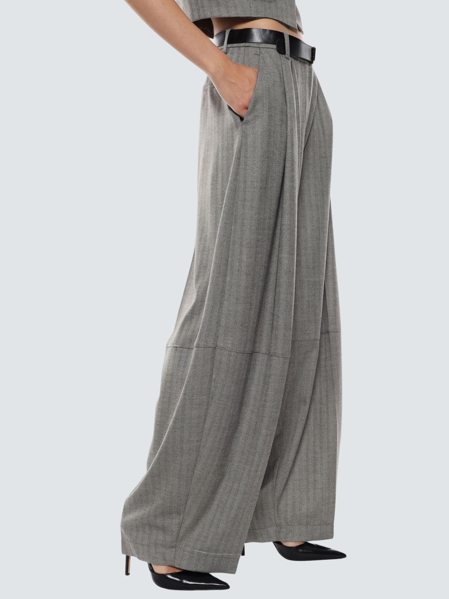 Pantalone balloon Imperial grigio P6B4KGD GRI Imperial 