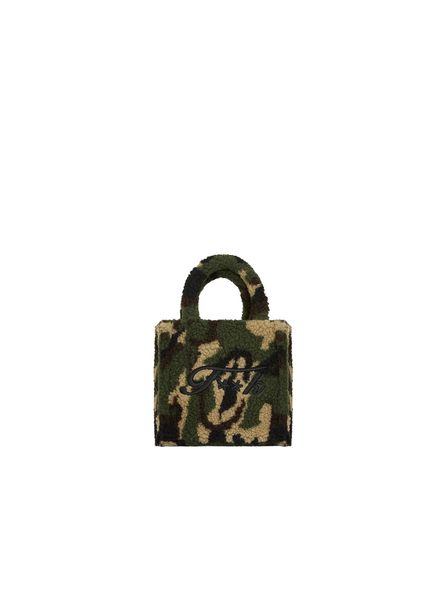 Borsa teddy mini Fk verde militare FA25-WW0010MG UNI Fk 