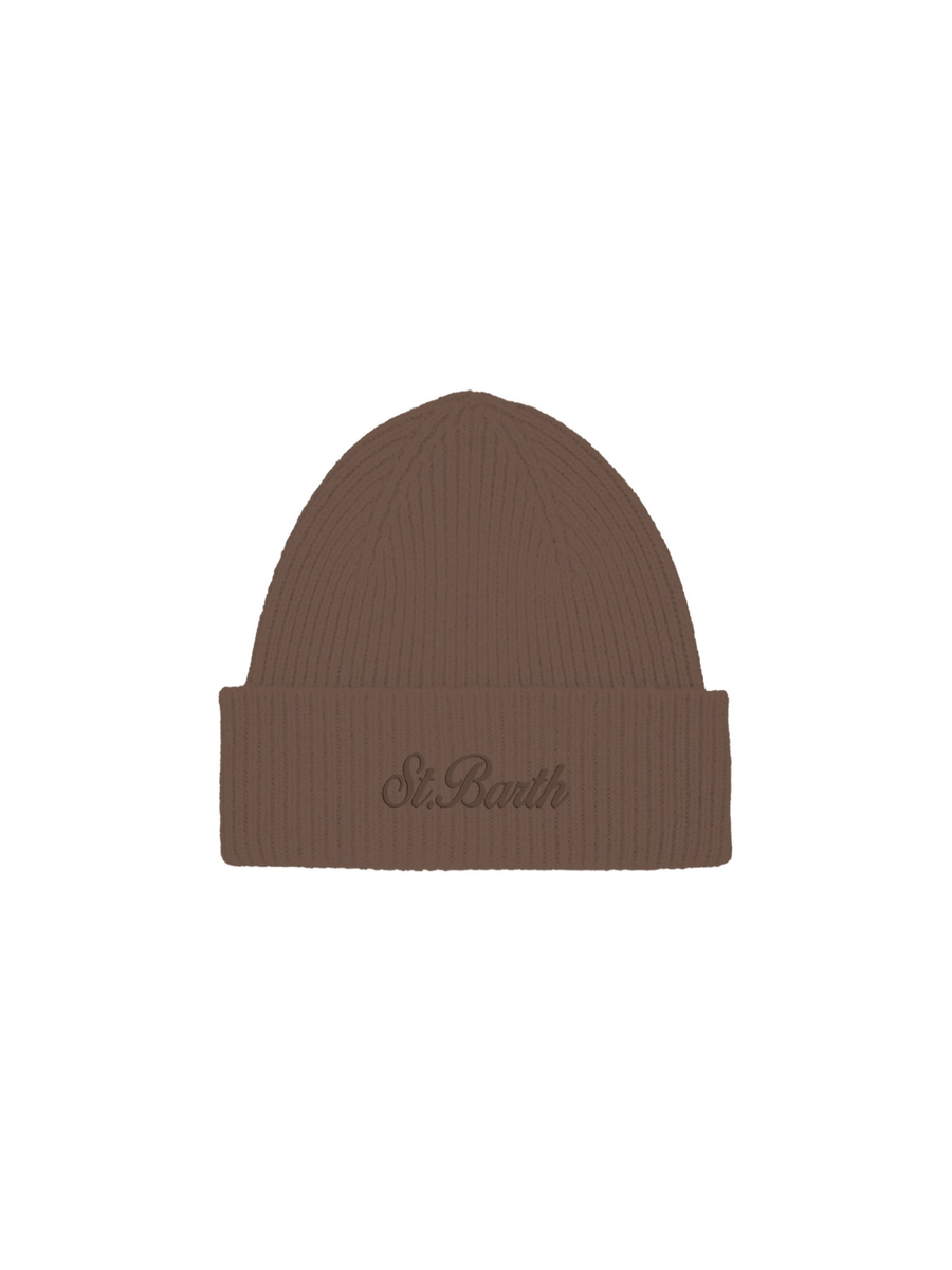 Cappello "23" Saint Barth marrone a costine MOS0004 00033I MC2 SAINT BARTH 