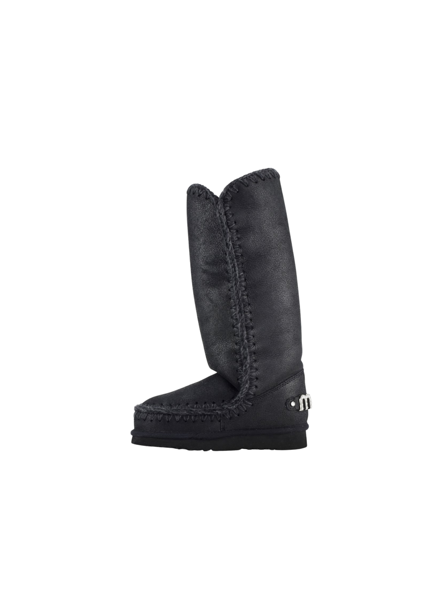 Mou "Eskimo 40 - Rhinestones Logo" nero MU.FW101052B CBKG Mou 