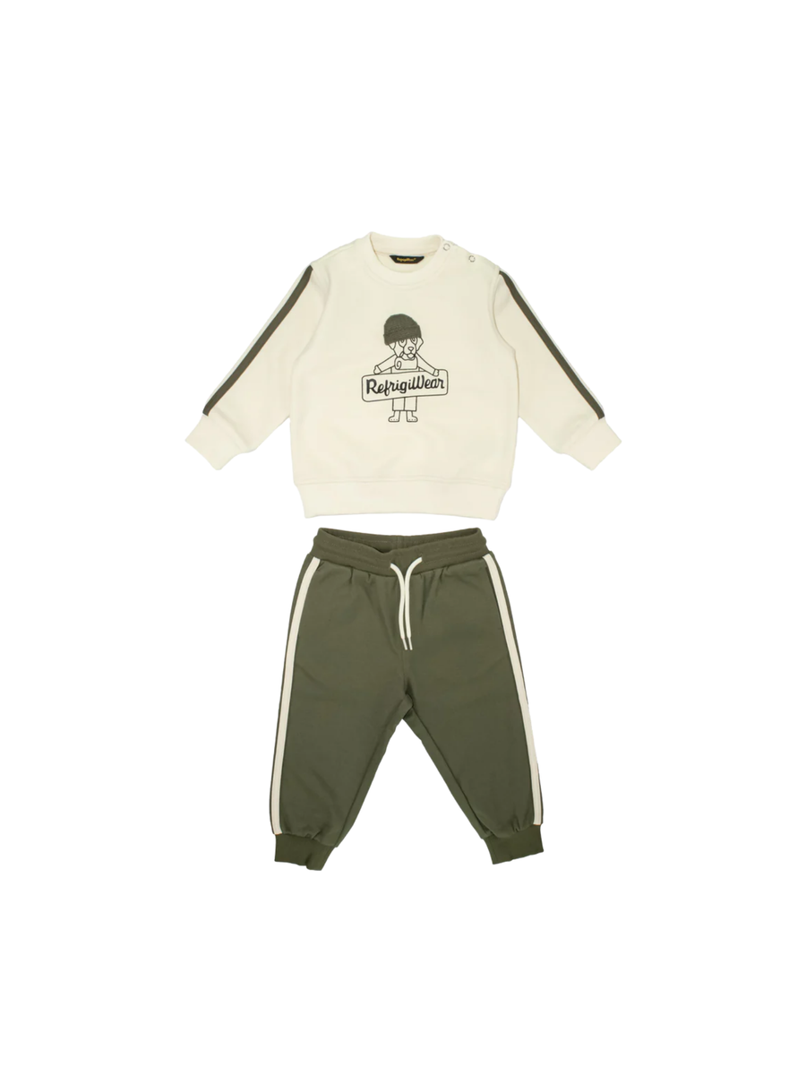 Completo Refrigiwear burro e verde oliva RB1320 BURRO/OLIVE Refrigiwear 