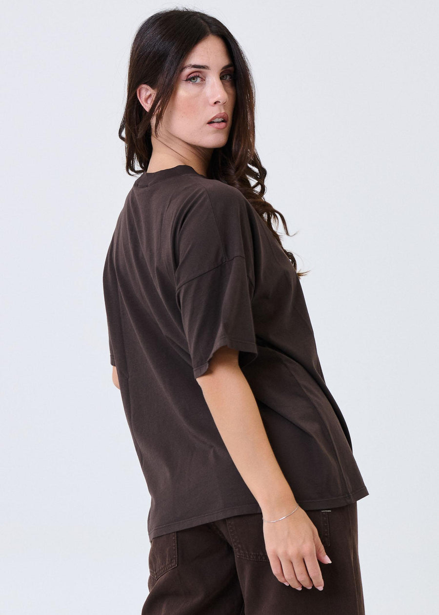 T-Shirt oversize Vicolo moro UF0064 MORO Vicolo 