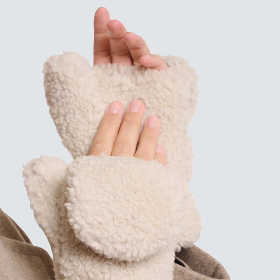 Guanti "Aleida gloves" Rino & Pelle beige Aleida.7002512 Birch Rino & Pelle 