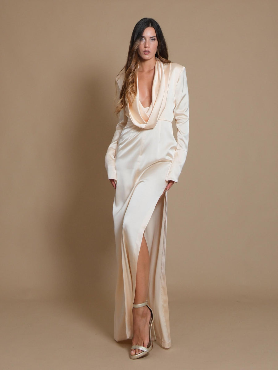 Abito Rebecca Silence Limited bianco AB4060 Rebecca Silence Limited 