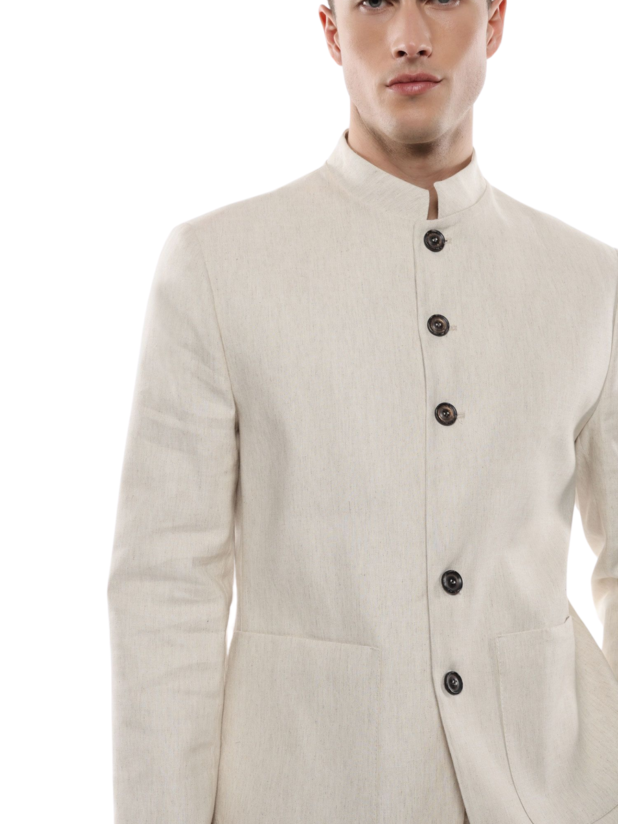 Blazer con colletto mao Imperial naturale JZDSJAA NATURALE Imperial 