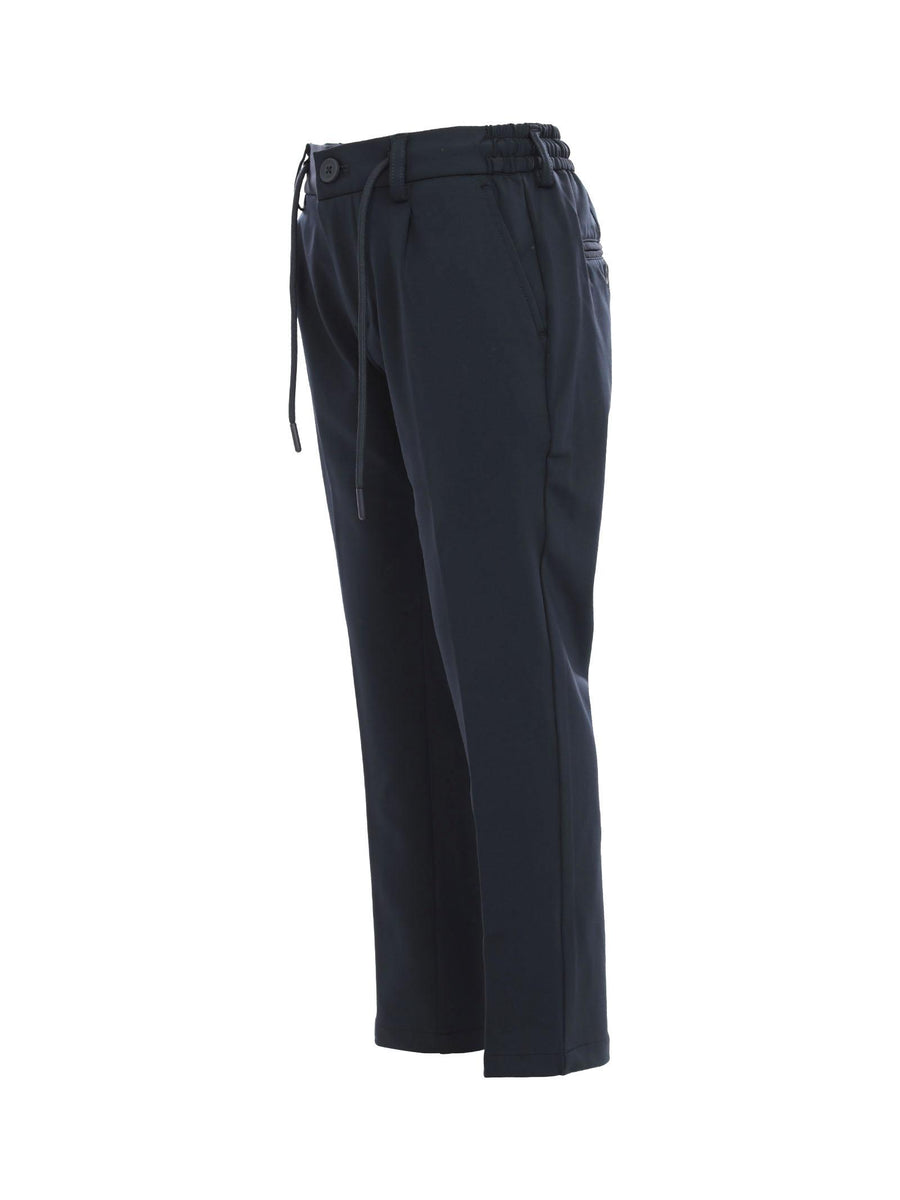 Pantaloni dritti blu navy con lacci PTD4107J NAVY Dan John 
