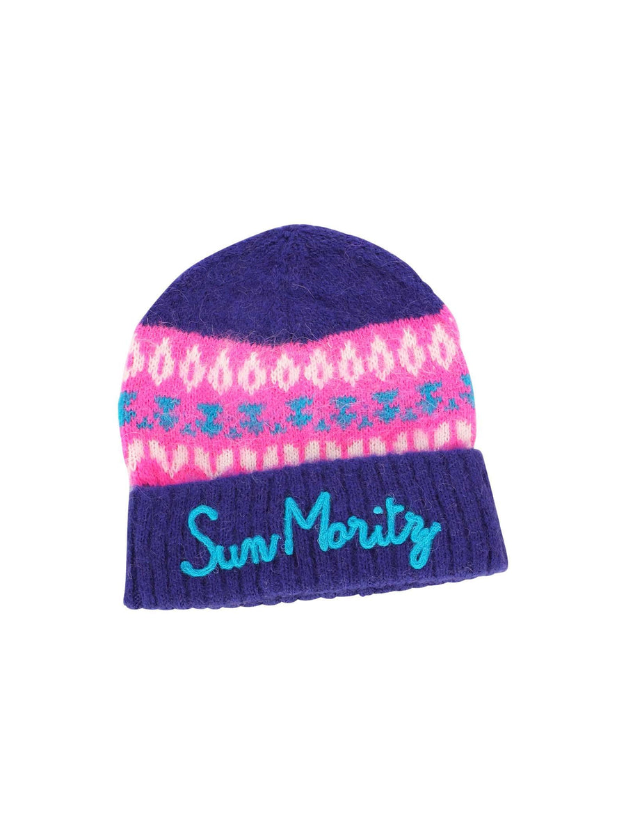 Cappello blu Sun Moritz WENG022 10420E MC2 SAINT BARTH 