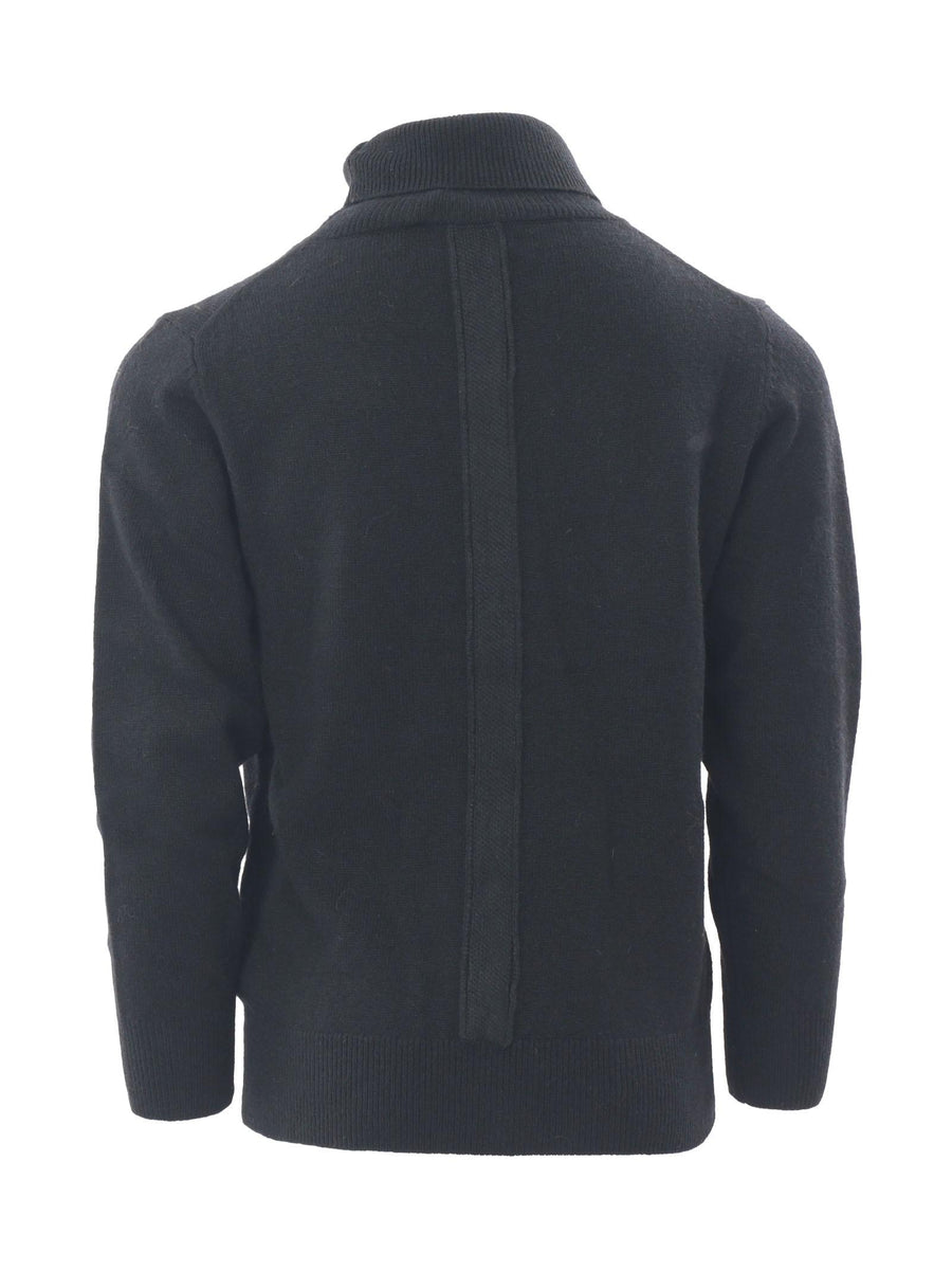 Maglioncino dolcevita nero P3102 NE Paolo Pecora 