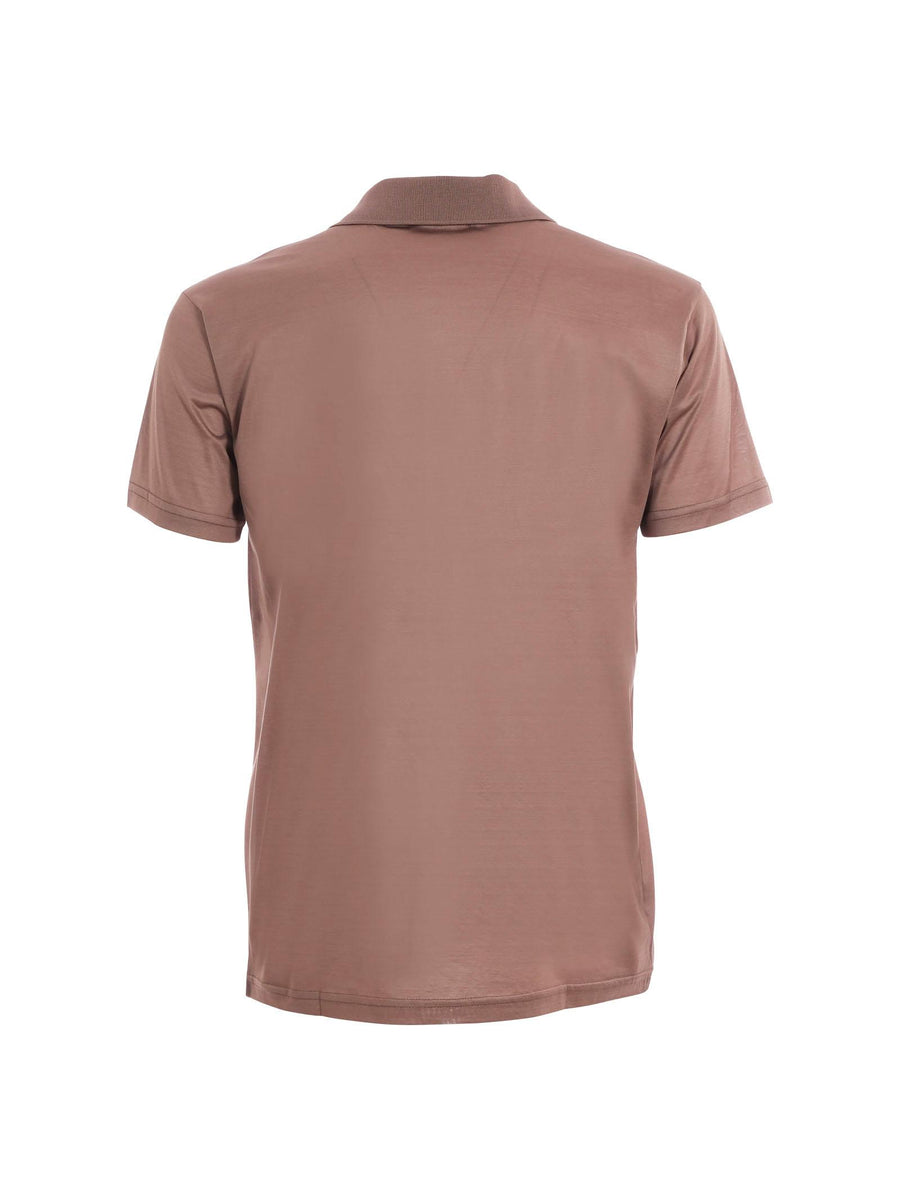 Polo Portofino fango filo di scozia ME1255 FANGO Portofino 