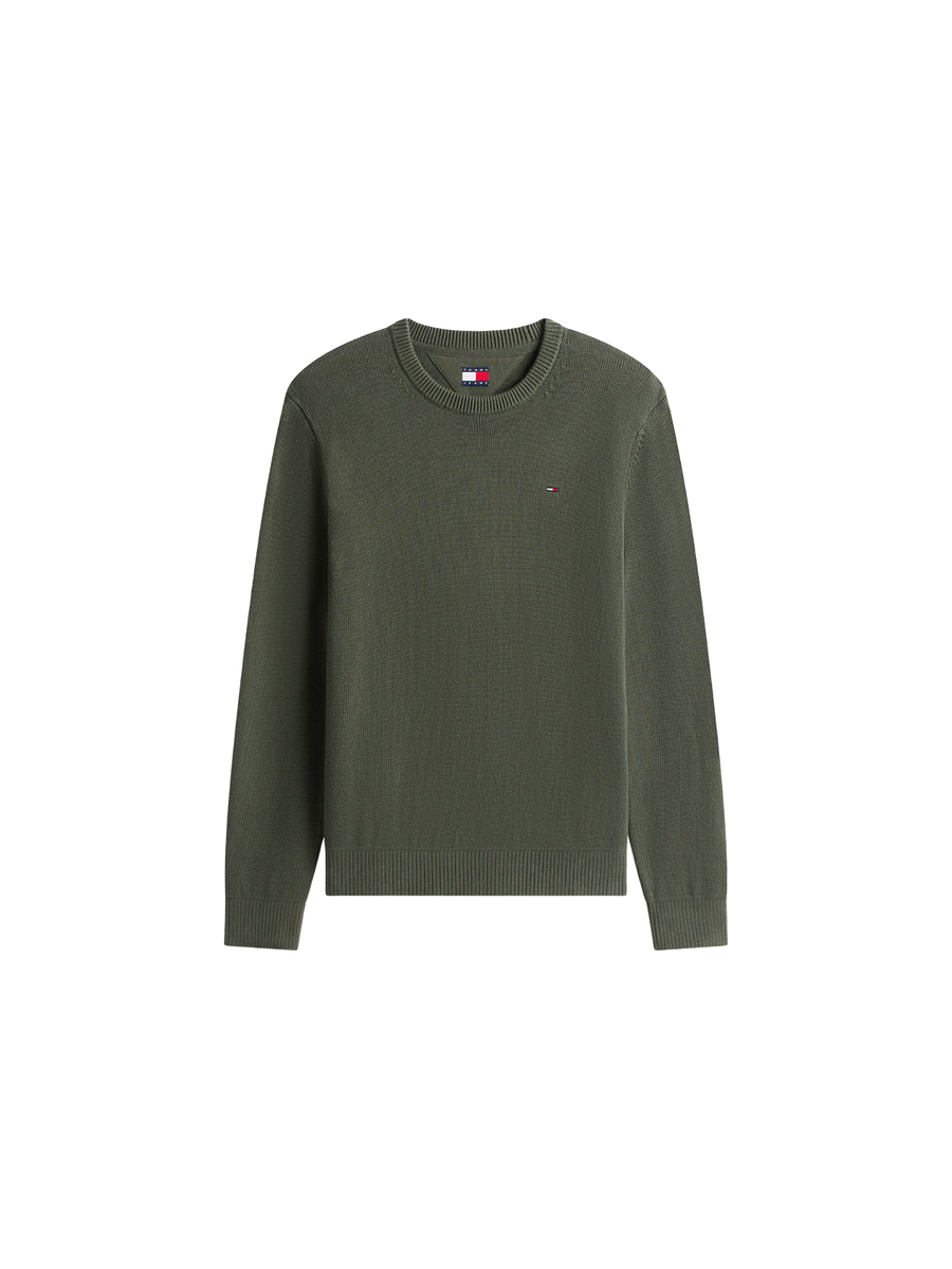Pullover slim fit Tommy Hilfiger verde DM0DM21787 MRH Tommy Hilfiger 