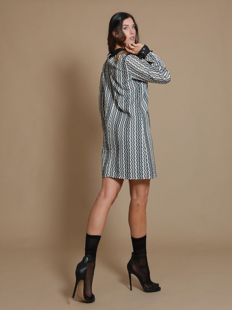 Abito Pho chemisier nero 4322094 BWAVE PHO FIRENZE 