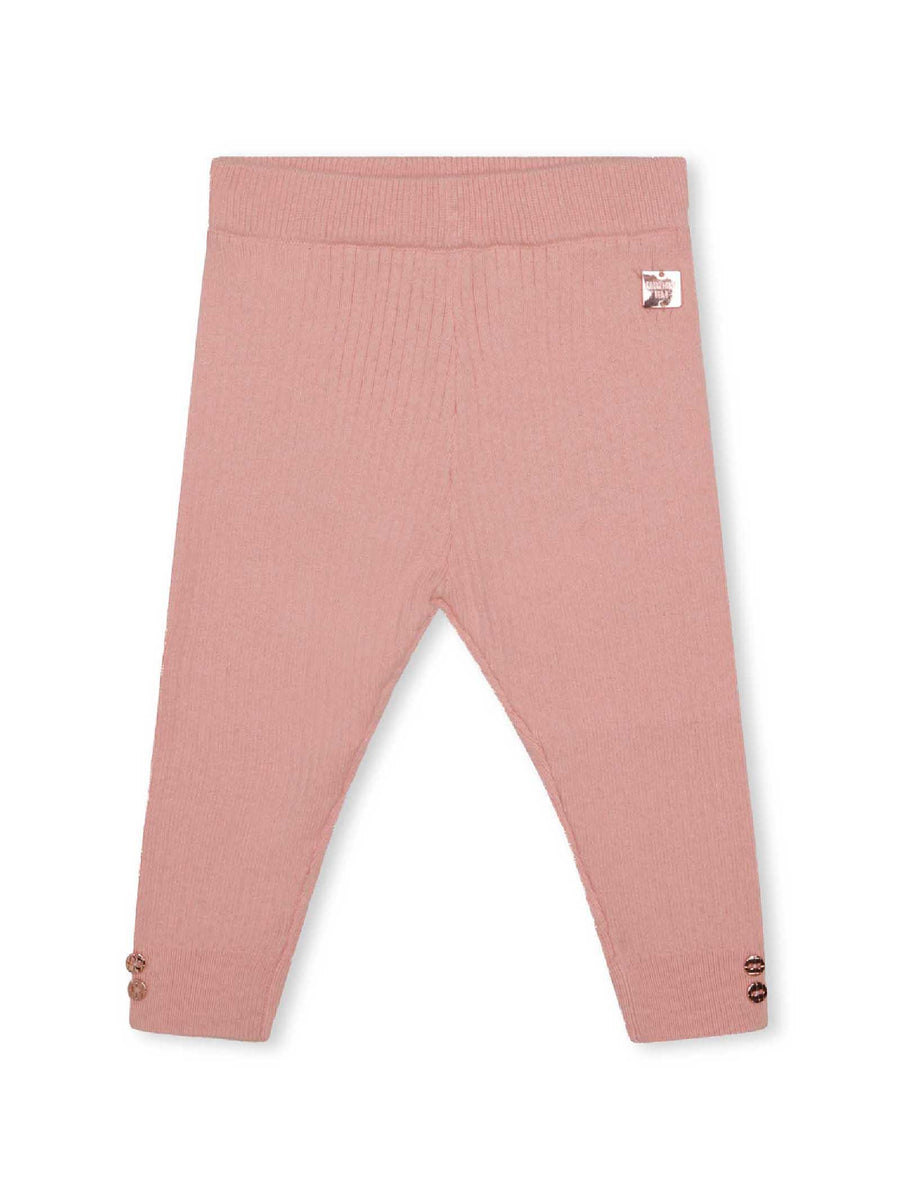 Leggings a costine rosa Y04166 44K Carrement Beau 
