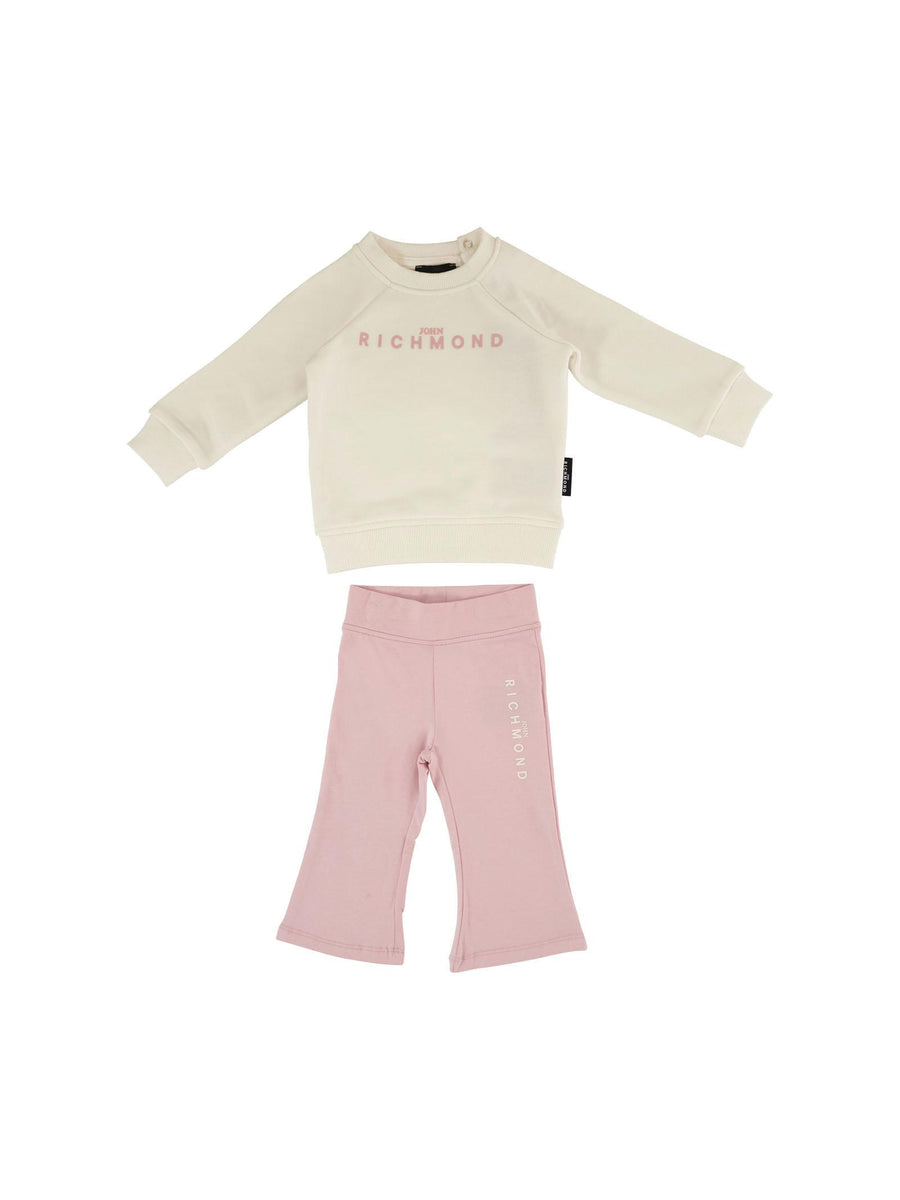 Completo John Richmond bianco e rosa RIA25017CF OFF-WHITE John Richmond 