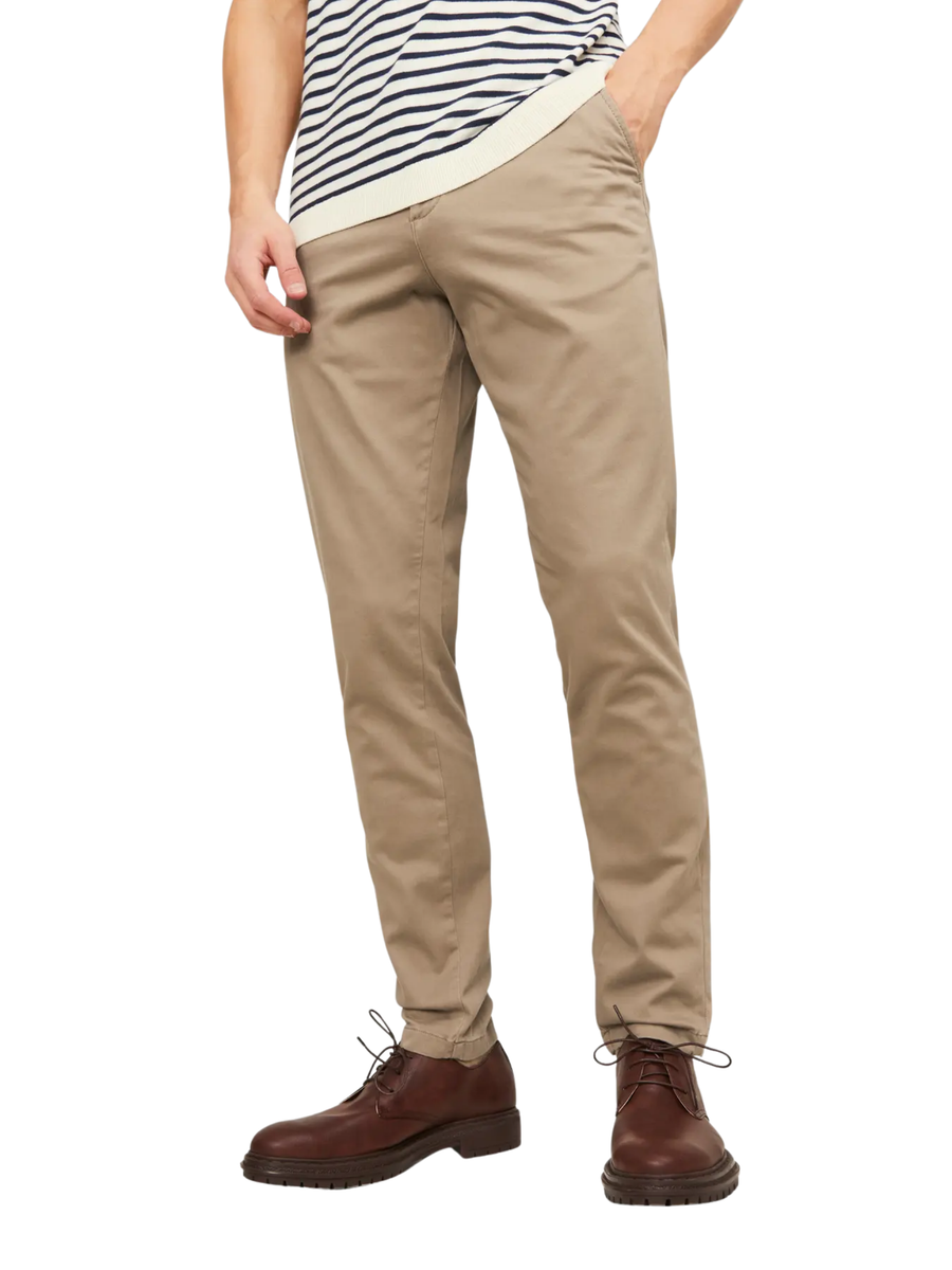 Pantalone "Bowie" Jack & Jones beige 12150160 Beige Jack & Jones 