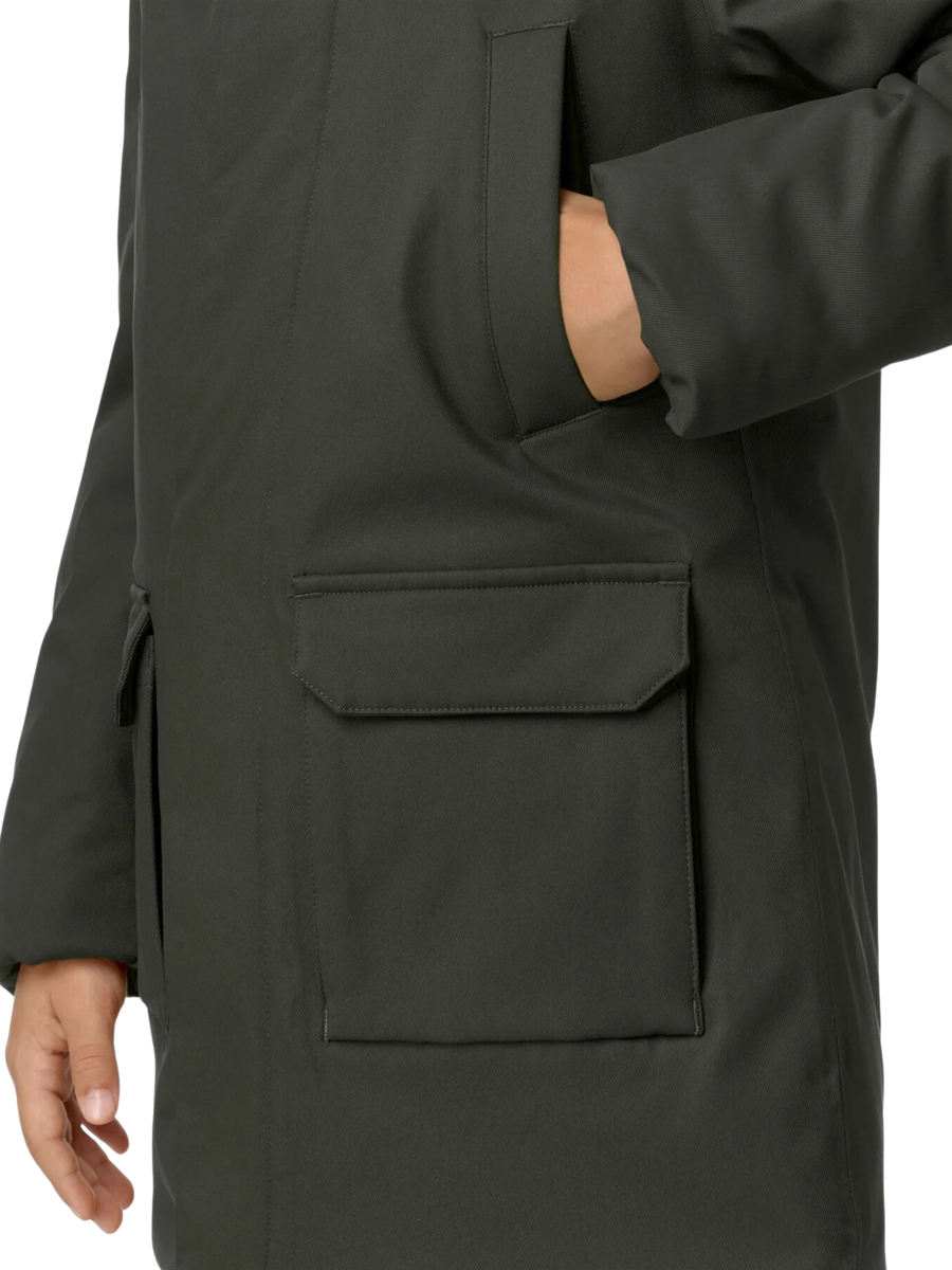 Parka "P. Jarko Twill Marmotta" K-Way Verde K1128HW AL7 K-WAY 