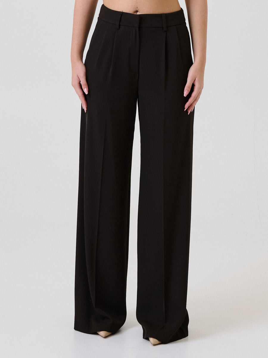 Pantalone ampio Armoire moro con pinces 25694 MORO Armoire 