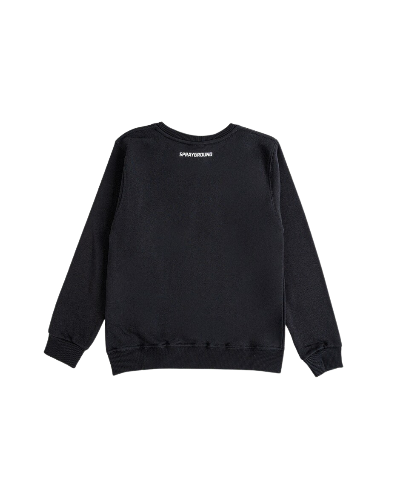 Felpa "Sharks in Paris characters sneakin" Sprayground nera SPY1344 GBLK Sprayground 