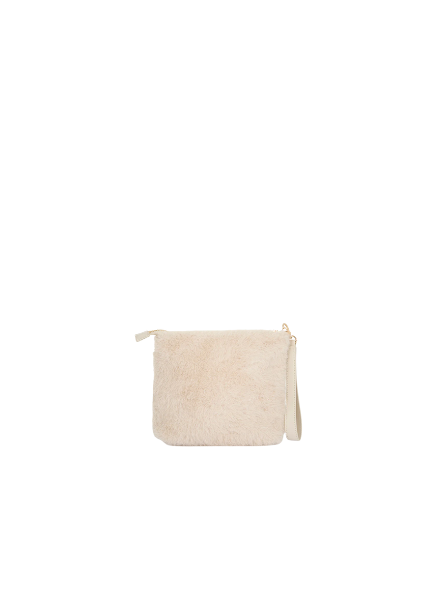 Mini pochette in ecopelliccia Fk beige FA25-WW0210BT UNI Fk 