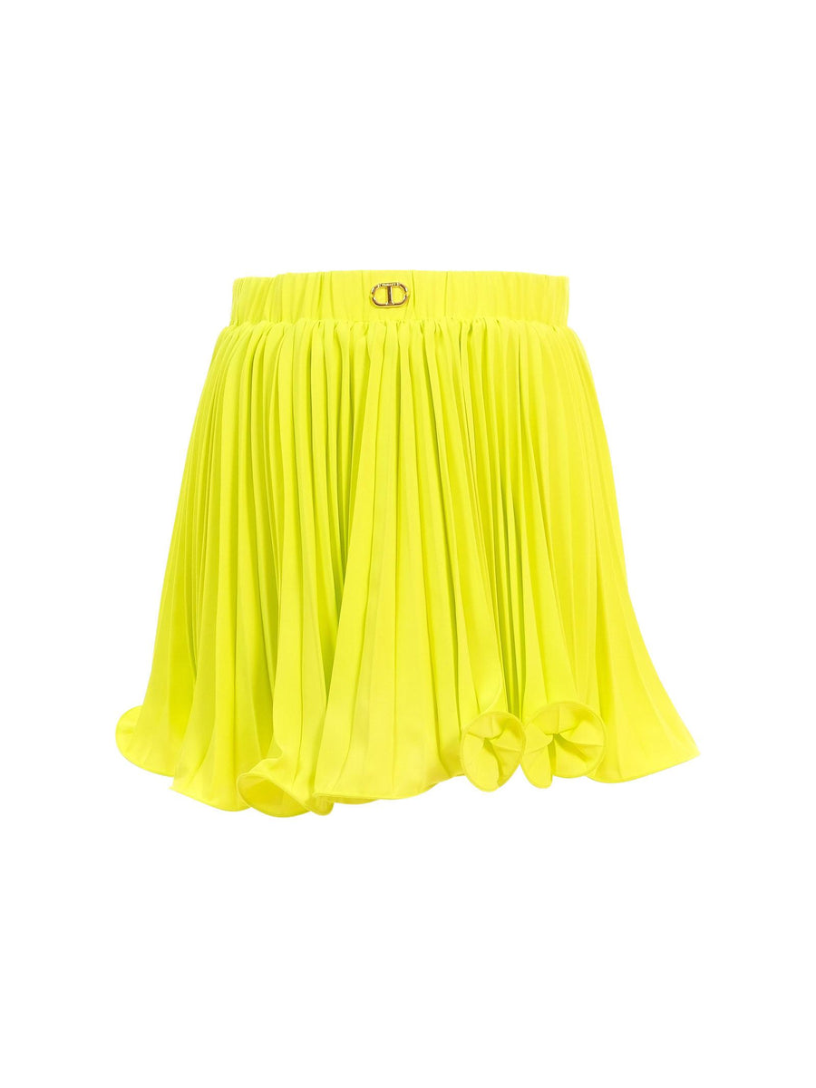 Gonna Twinset gialla plissettata 251GJ2QQ5 12124 Twinset 