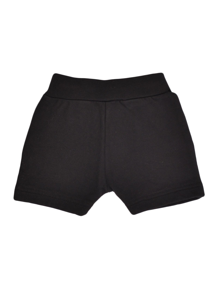 Shorts tuta nero con stampa DQ0839D0017 DQ900 Dsquared 