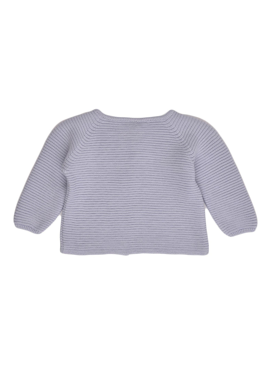 Cardigan azzurra a coste 00142240 86H82 Paz Rodriguez 