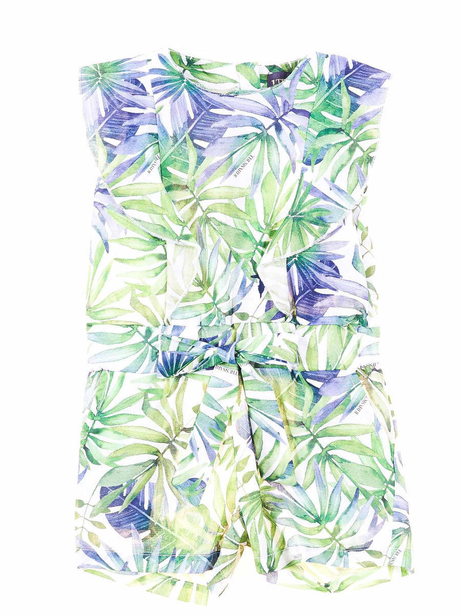 Abito tutina stampa grafica TIP21024TU PALM Trussardi 