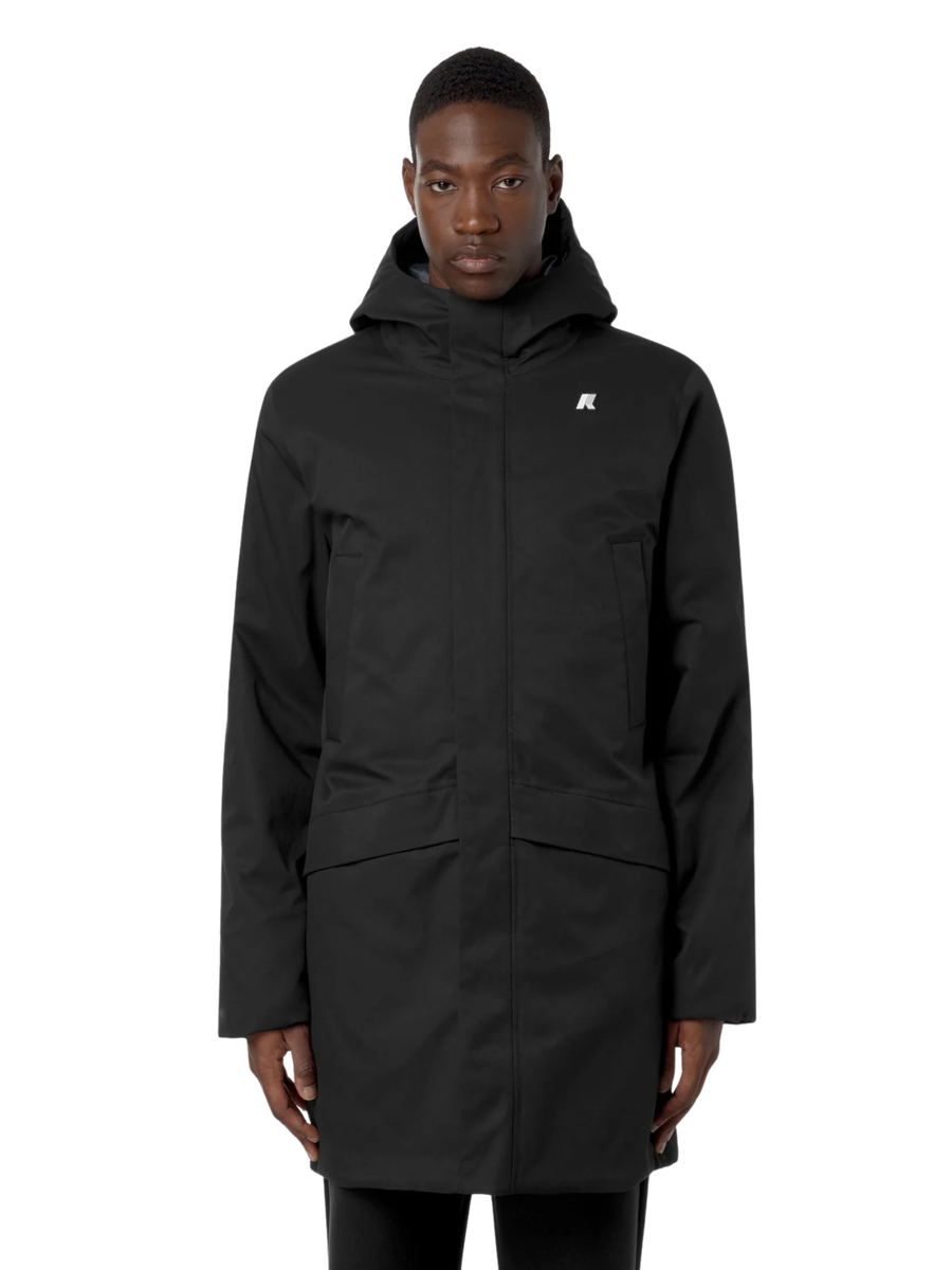 Giubbino "Jarno Twill Marmotta" K-Way nero K8133FW AL8 K-WAY 